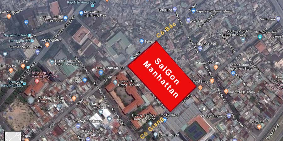 Cho thuê căn hộ chung cư Saigon Manhattan