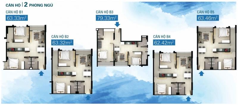 Cho thuê căn hộ chung cư Soho Premier 