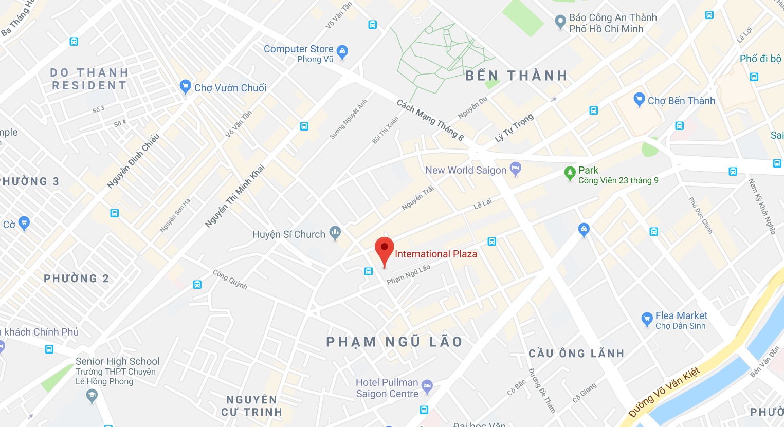 Cho thuê căn hộ chung cư International Plaza