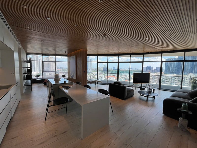 Bán căn hộ City Garden 2 phòng ngủ – Tầng cao, nội thất sang trọng