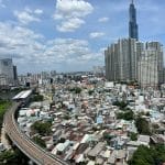 Bán căn hộ City Garden 2 phòng ngủ – Tầng cao, nội thất sang trọng