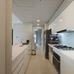 Cho thuê căn hộ City Garden 2 phòng ngủ – Block A, tầng cao, full nội thất