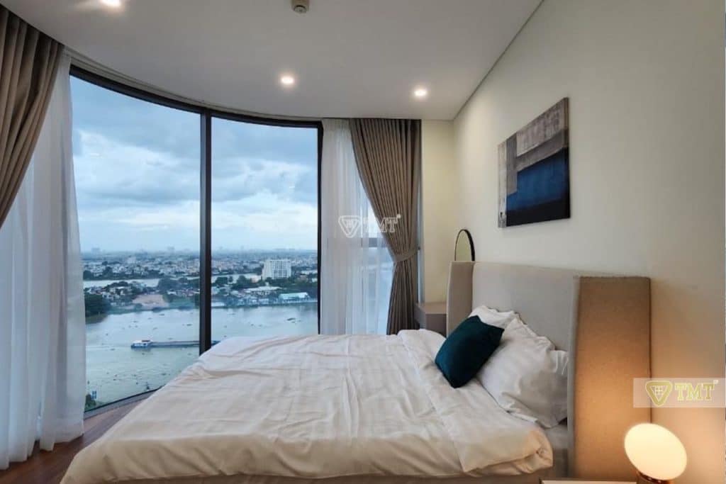 Cho thuê 2 phòng ngủ Thảo Điền Green – nội thất đẹp, tầng trung