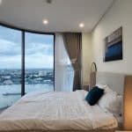 Cho thuê 2 phòng ngủ Thảo Điền Green – nội thất đẹp, tầng trung