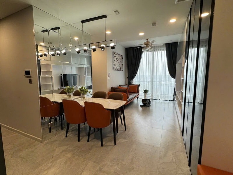 Thuê căn hộ Lumiere Riverside 2PN – Tầng Trung, View City