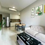 Cho thuê 2 phòng ngủ Tòa A Masteri An Phú – nội thất đầy đủ, tầng trung