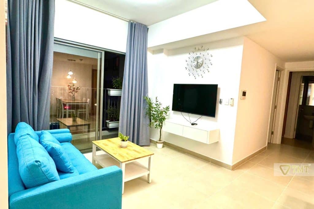 Cho thuê căn hộ Tòa T1 Masteri Thảo Điền  2PN – Nội thất đầy đủ, tầng trung
