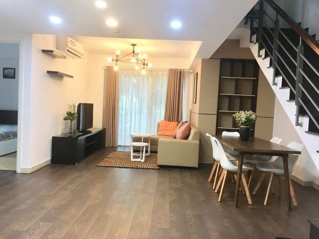 Cho thuê căn hộ Duplex Masteri Thảo Điền 3 phòng ngủ, full nội thất