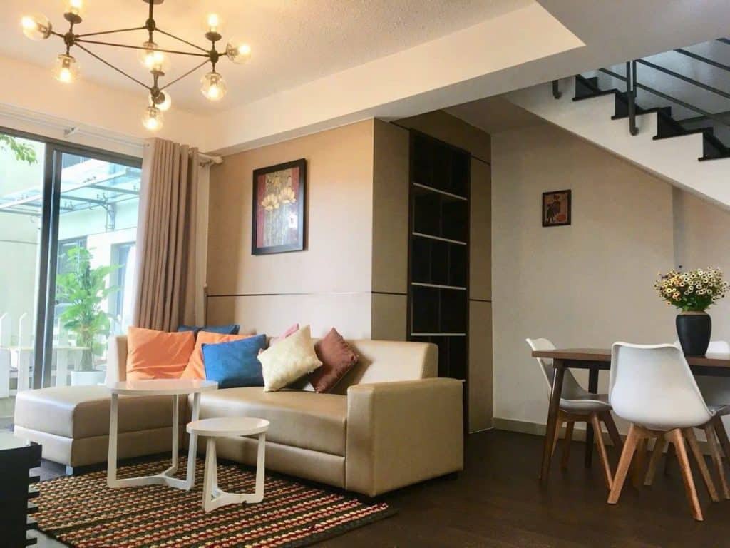 Cho thuê căn hộ Duplex Masteri Thảo Điền 3 phòng ngủ, full nội thất