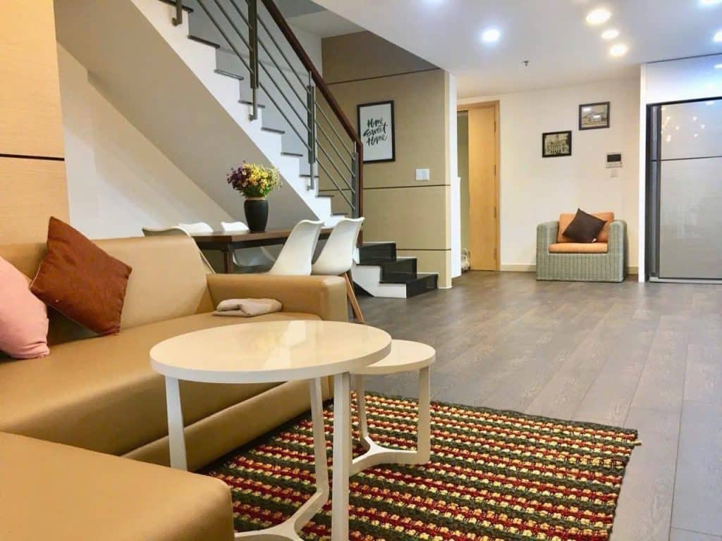 Cho thuê căn hộ Duplex Masteri Thảo Điền 3 phòng ngủ, full nội thất