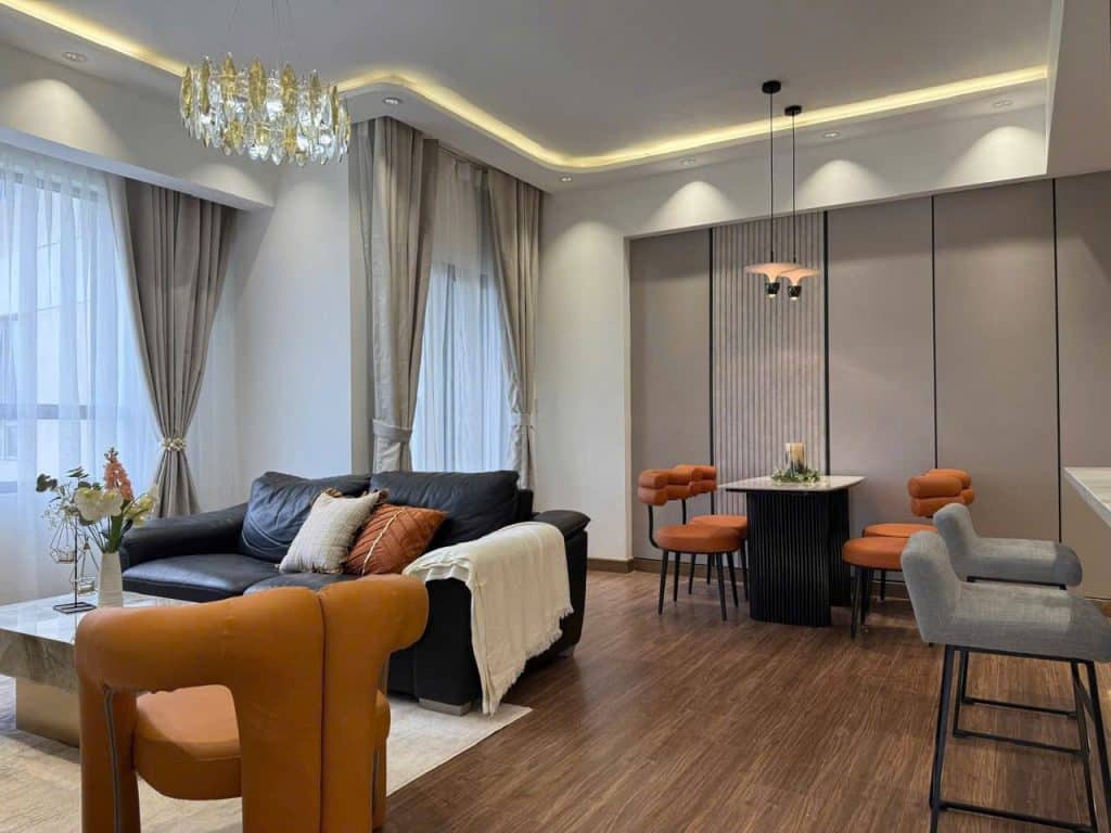 Cho thuê căn hộ Thảo Điền 2 phòng ngủ – thiết kế đẹp, tầng thấp