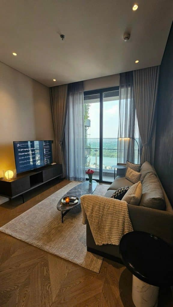 Bán căn hộ 1 phòng ngủ Lumiere Riverside – View Sông, tầng cao