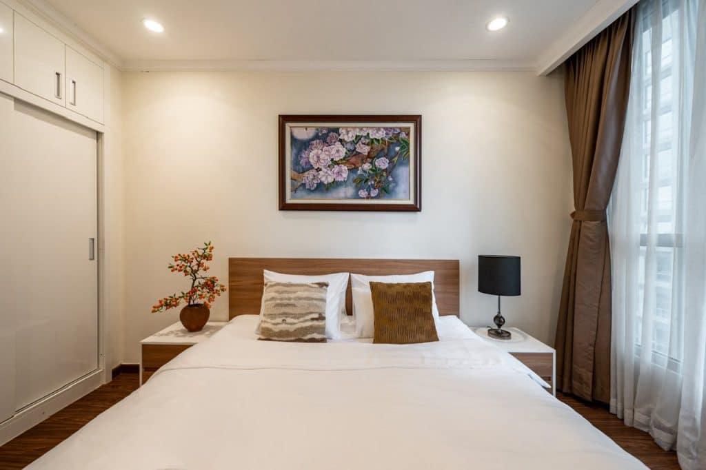 Cho thuê căn hộ 2 phòng ngủ Landmark Vinhomes – Nhà Đẹp, Tầng trung