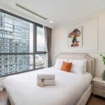 Cho thuê căn hộ 3 phòng ngủ Vinhomes Central Park – tầng trung, View Landmark 81