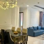 Cho thuê căn hộ 3 phòng ngủ Landmark 4 Vinhomes – View Landmark 81, Nội thất đầy đủ