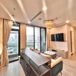 Cho thuê căn hộ 2 phòng ngủ Vinhomes Golden River, view sông đẹp, nội thất mới