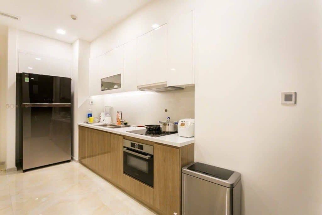 Cho thuê căn 3 phòng ngủ Vinhomes Ba Son – View Sông, Full nội thất