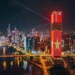 Cho thuê căn 3 phòng ngủ Vinhomes Ba Son – View Sông, Full nội thất