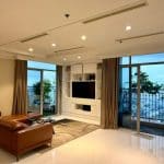 Cho Thuê Căn Hộ Vinhomes Central Park 4 phòng ngủ – tầng cao, View Sông